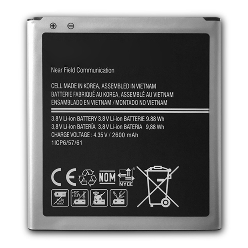 For Samsung Galaxy J3 (2016) 3.80V 2600Mah Li-Ion Battery Replacement Part (Encode: Eb-Bg530bbe) (Without Logo) 6914275359357