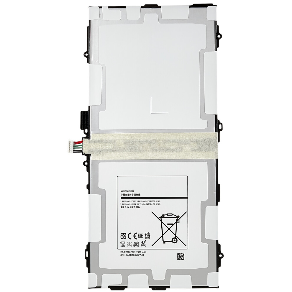 For Samsung Galaxy Tab S 10.5 Sm-T800 3.8V 7900Mah Li-Ion Polymer Battery Assembly Part (Encode: Eb-Bt800fbe) (Without Logo) 6914272386882