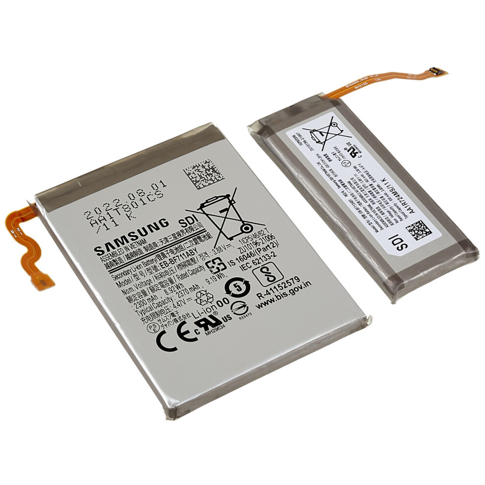 For Samsung Galaxy Z Flip3 5G 3.88V 2300Mah Li-Ion Polymer Battery Assembly Part (Encode: Eb-Bf711aby/Eb-Bf712aby) 6914277117412