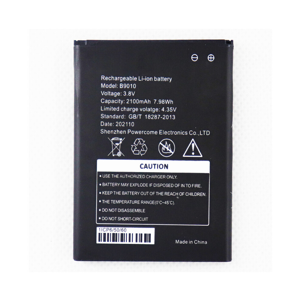 For Mtc 8723Ft/Mts 8723 Ft 4G Lte 3.8V 2100Mah Lithium-Ion Polymer Wifi Router Hotspot Battery (Encode: B9010) (Without Logo) 6914276905577