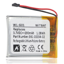 For Garmin Fenix 3/Fenix 3 HR 3.70V 290mAh Li-ion Battery Assembly Part (Encode: 361-00034-02) (without Logo)