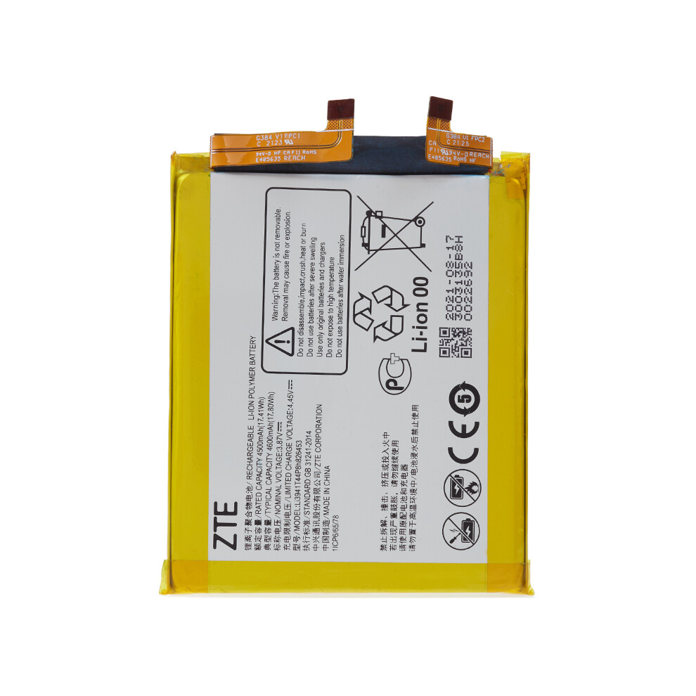 For Zte Axon 30 Ultra 5G/Axon 30 Pro+ 3.85V 4500Mah Rechargeable Li-Polymer Assembly Part (Encode: Li3941t44p8h826453) 6914276831203