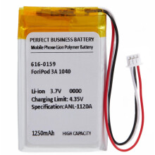 For iPod (3rd Generation) 4.35V 1250mAh Li-Ion Polymer Battery Assembly Part (Encode: 616-0159) (Without Logo)