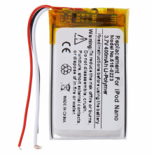 For iPod nano (1st Generation) 3.70V 400mAh Li-Ion Polymer Battery Assembly Part (Encode: 616-0223) (Without Logo)