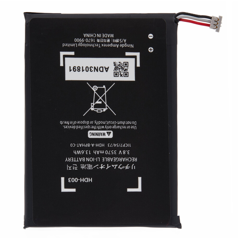 For Nintendo Switch Lite 3.8V 3570Mah Rechargeable Li-Polymer Battery Assembly Part (Encode: Hdh-003) (Without Logo) 6914279468239