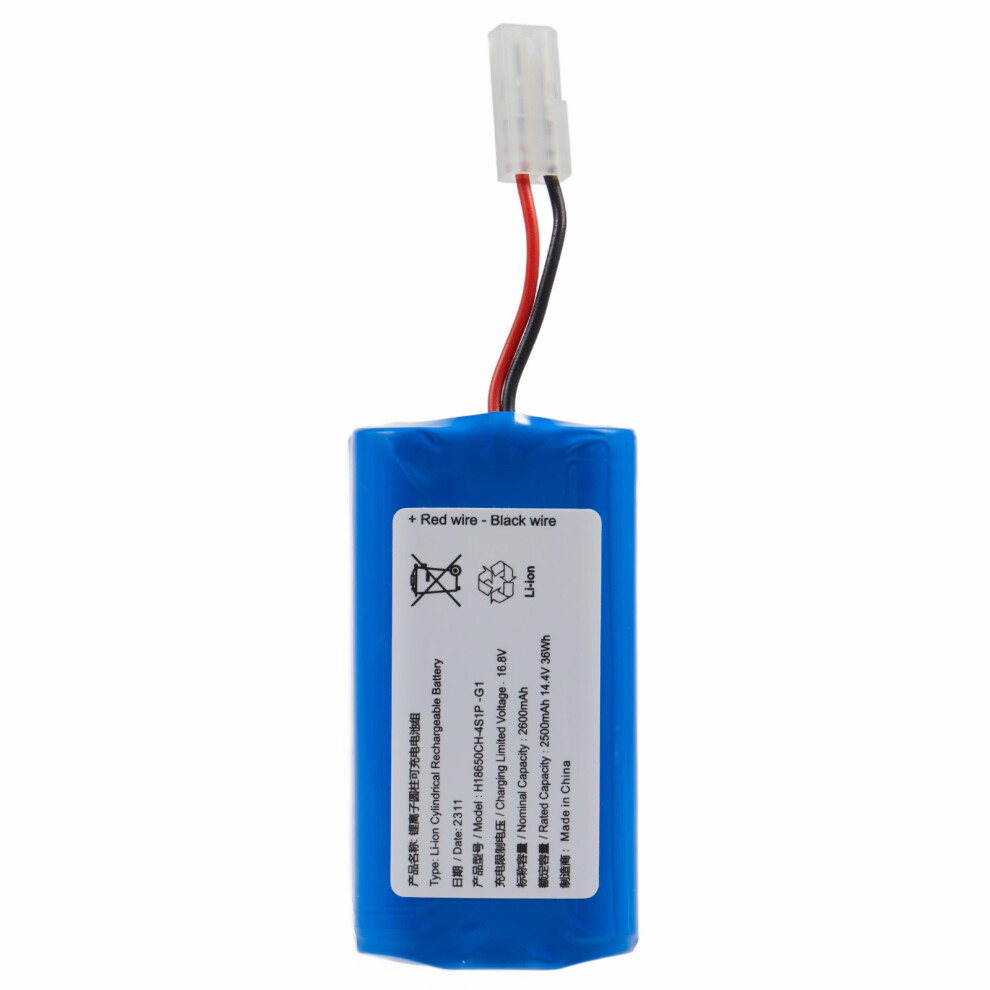 For Xiaomi Mijia G1 14.4V 2500Mah Li-Ion Polymer Battery Assembly Part (Encode: H18650ch-4S1p-G1) (Without Logo) 6914278228650