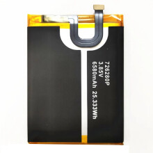 For Blackview BV6800/BV6800 Pro 3.85V 6580mAh Rechargeable Li-Polymer Battery Assembly Part (without Logo)