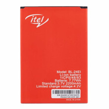 For itel A40/A41/A44/A44 Pro 3.70V 2200mAh Li-ion Polymer Battery Assembly Part (Encode: BL-24EI)