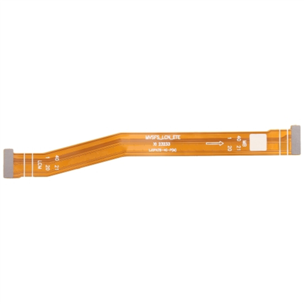 For Oppo A78 4G Lcd Display Screen Connector Flex Cable Replacement Part (Without Logo) 6914279827739
