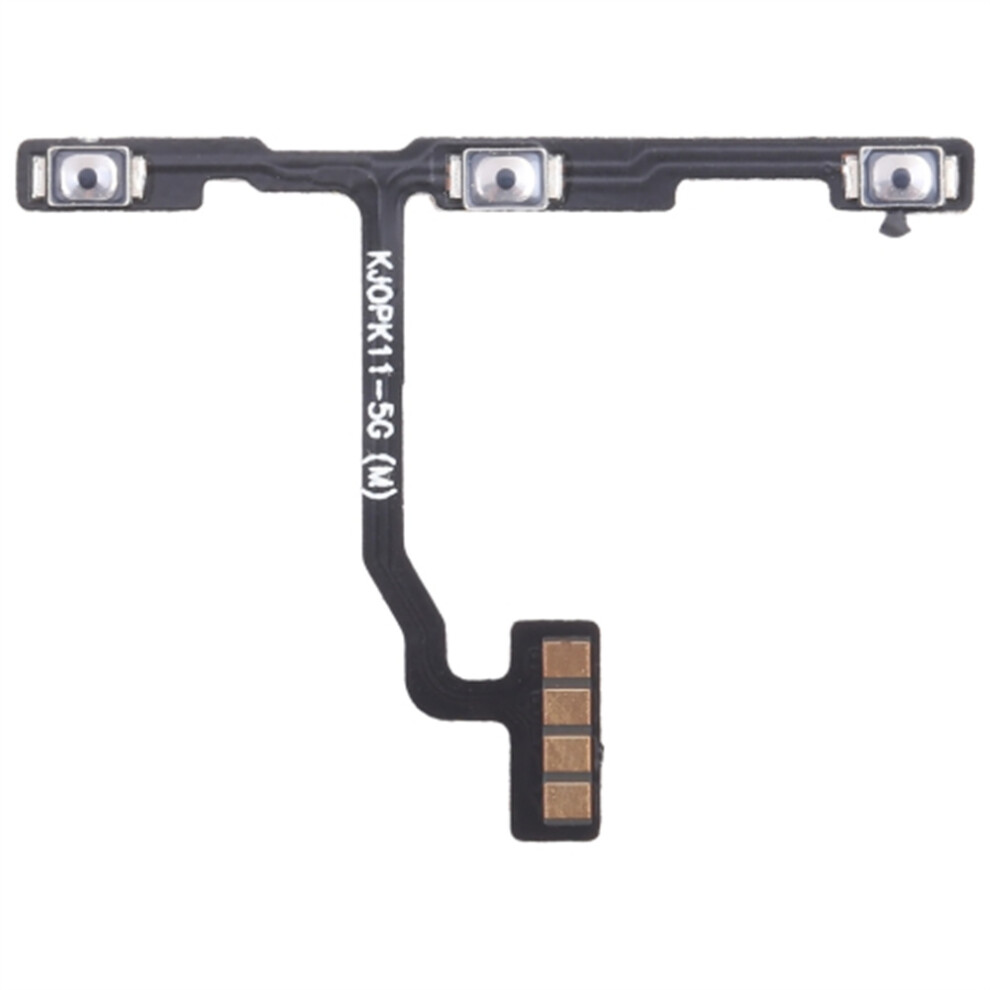 For Oppo A78 4G Power On/Off And Volume Flex Cable (Without Logo) 6914276774715