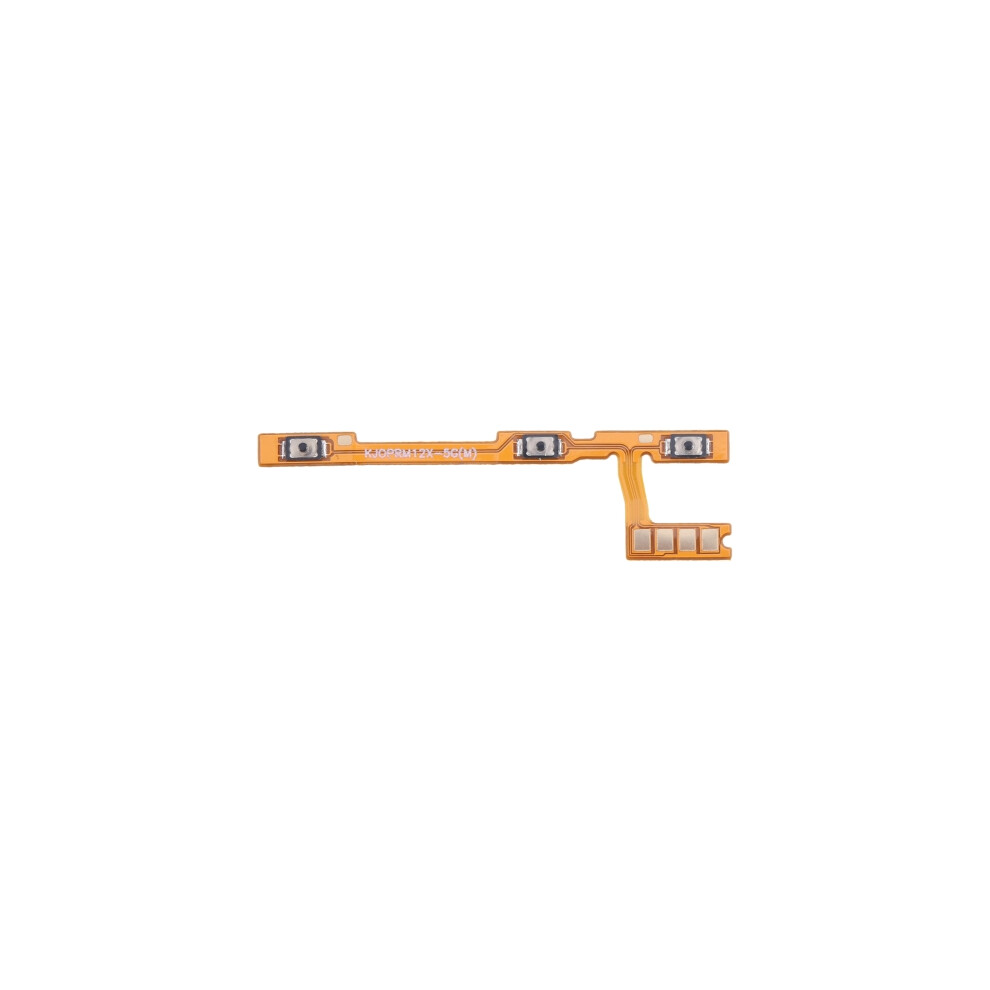 For Realme 12X 5G Power On/Off And Volume Flex Cable (Without Logo) 6914279907882