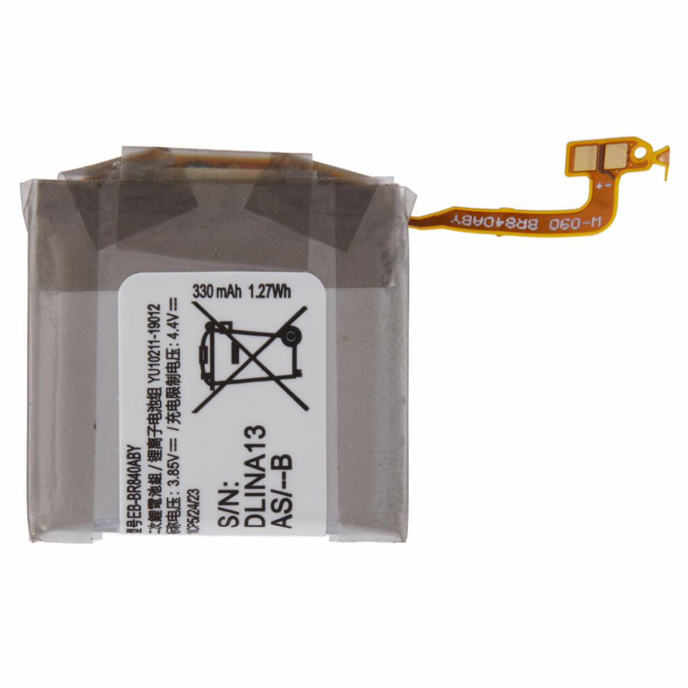 For Samsung Galaxy Watch3 45Mm 3.85V 330Mah Rechargeable Li-Polymer Battery Assembly Part (Encode: Eb-Br840aby) (Without Logo) 6914274433232