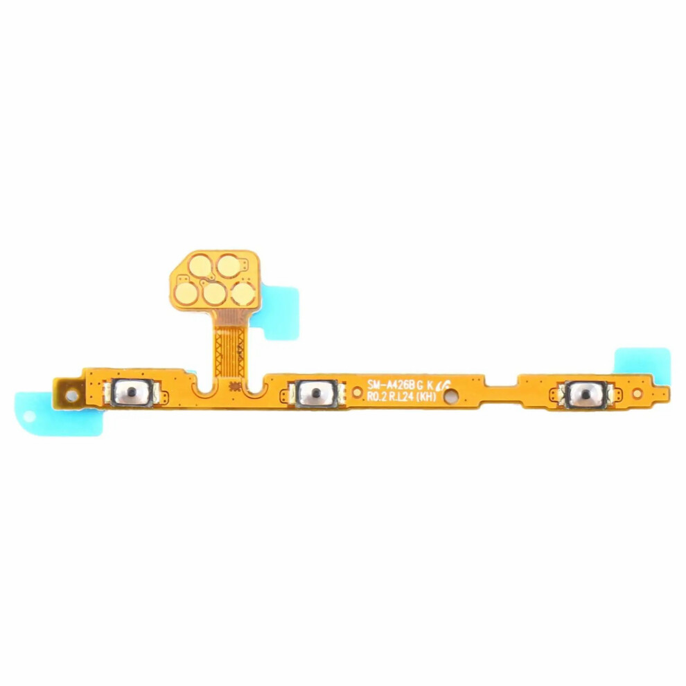 For Samsung Galaxy A42 5G A426 Oem Power On/Off And Volume Flex Cable Repair Part (Without Logo) 6914274184639