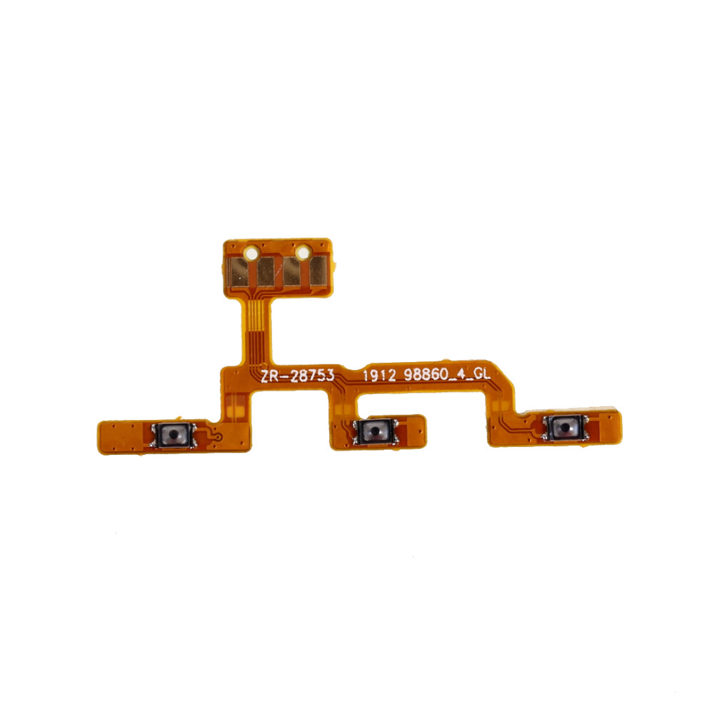 Oem Power On/Off And Volume Buttons Flex Cable For Motorola Moto G8 Play 6914275142546