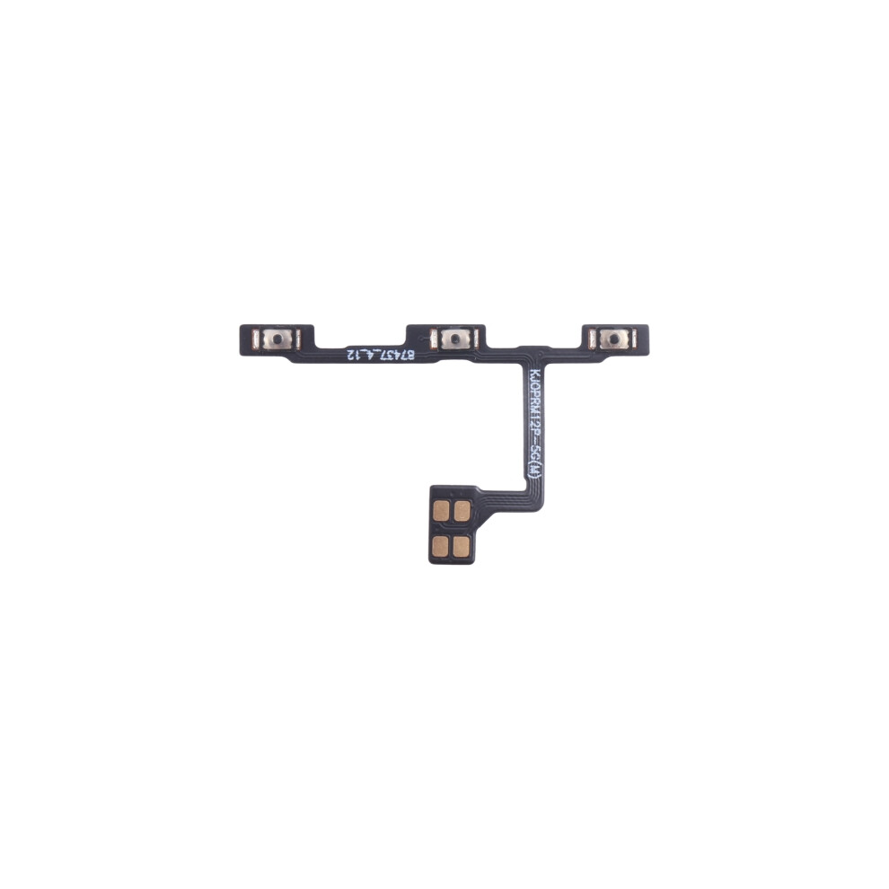 For Realme 12 Pro 5G Power On/Off And Volume Flex Cable (Without Logo) 6914274940914