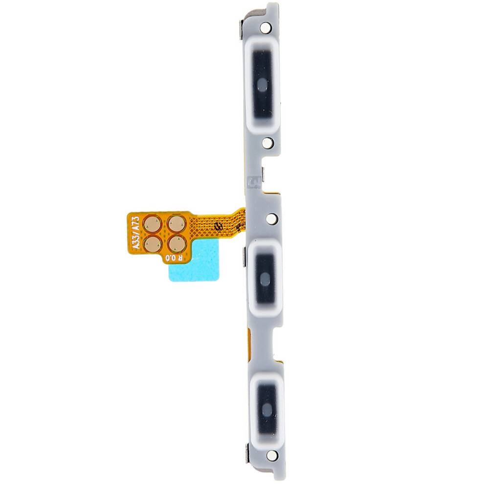 For Samsung Galaxy A73 5G A736/A33 5G Oem Power And Volume Buttons Flex Cable Replacement Part (Without Logo) 6914272687453