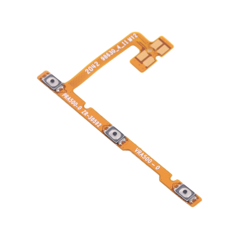 For Realme C11 (2021) Power On/Off And Volume Flex Cable Replacement Part (Without Logo) 6914272274837