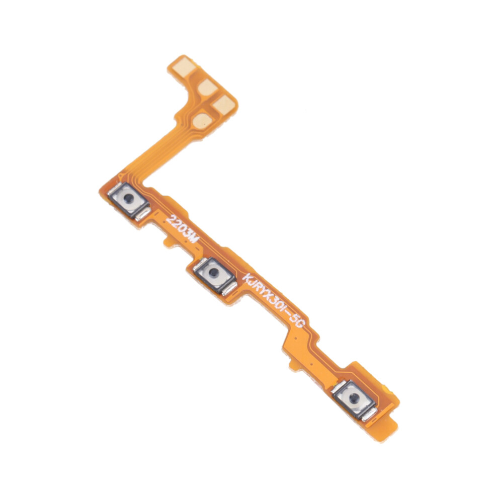 For Honor X8 4G Power On/Off And Volume Flex Cable Replacement Part (Without Logo) 6914279441751