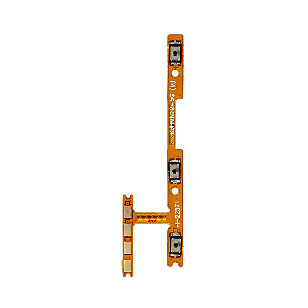 For Xiaomi Redmi Note 12 5G (India) Power On/Off And Volume Flex Cable Replacement Part (Without Logo) 6914273664552