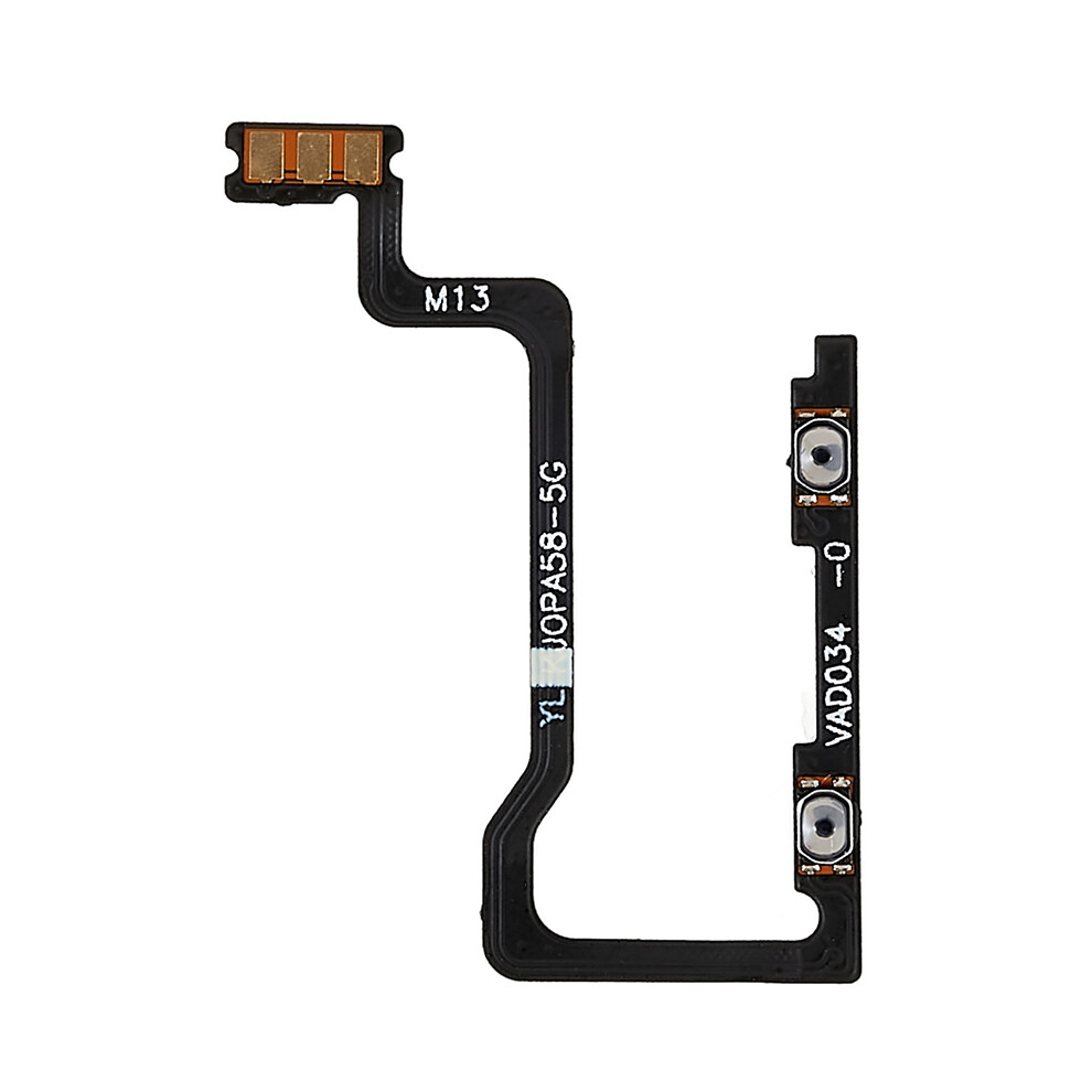 For Oppo A58 5G Volume Button Flex Cable Replacement Part (Without Logo) 6914276717576
