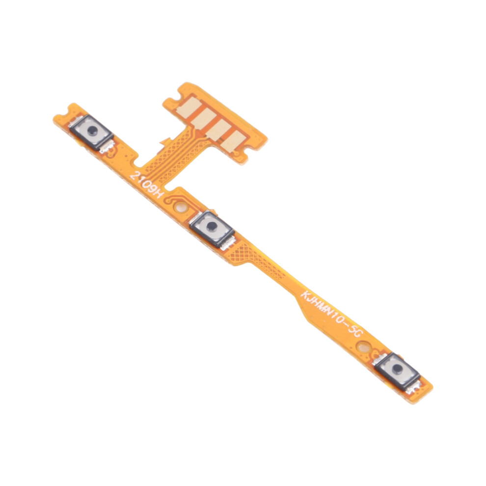 For Xiaomi Redmi Note 10 5G Power On/Off And Volume Flex Cable Replacement Part (Without Logo) 6914275463290