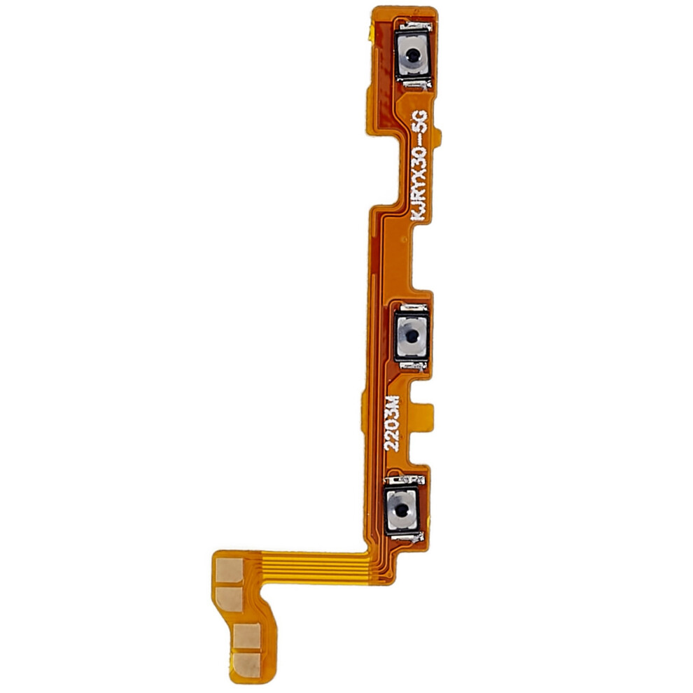 For Honor X30 Power On/Off And Volume Flex Cable Replace Part (Without Logo) 6914272531725