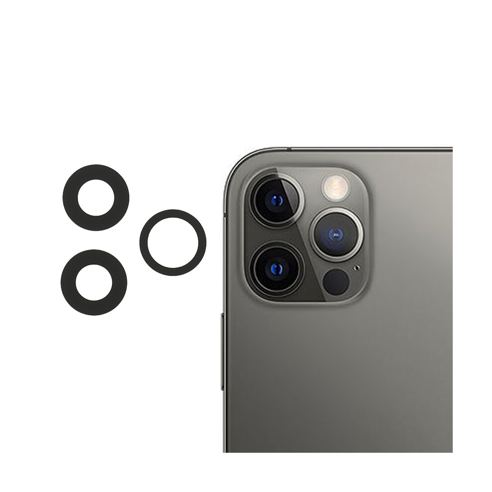 3Pcs/Set Oem Rear Camera Rim Lens Cover For Iphone 12 Pro 6.1 Inch 6914275433224