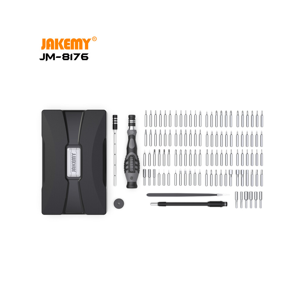 Jakemy Jm-8176 106-In-1 Precision Screwdriver Set Phone Watch Repair Tool Kit 6914270227422