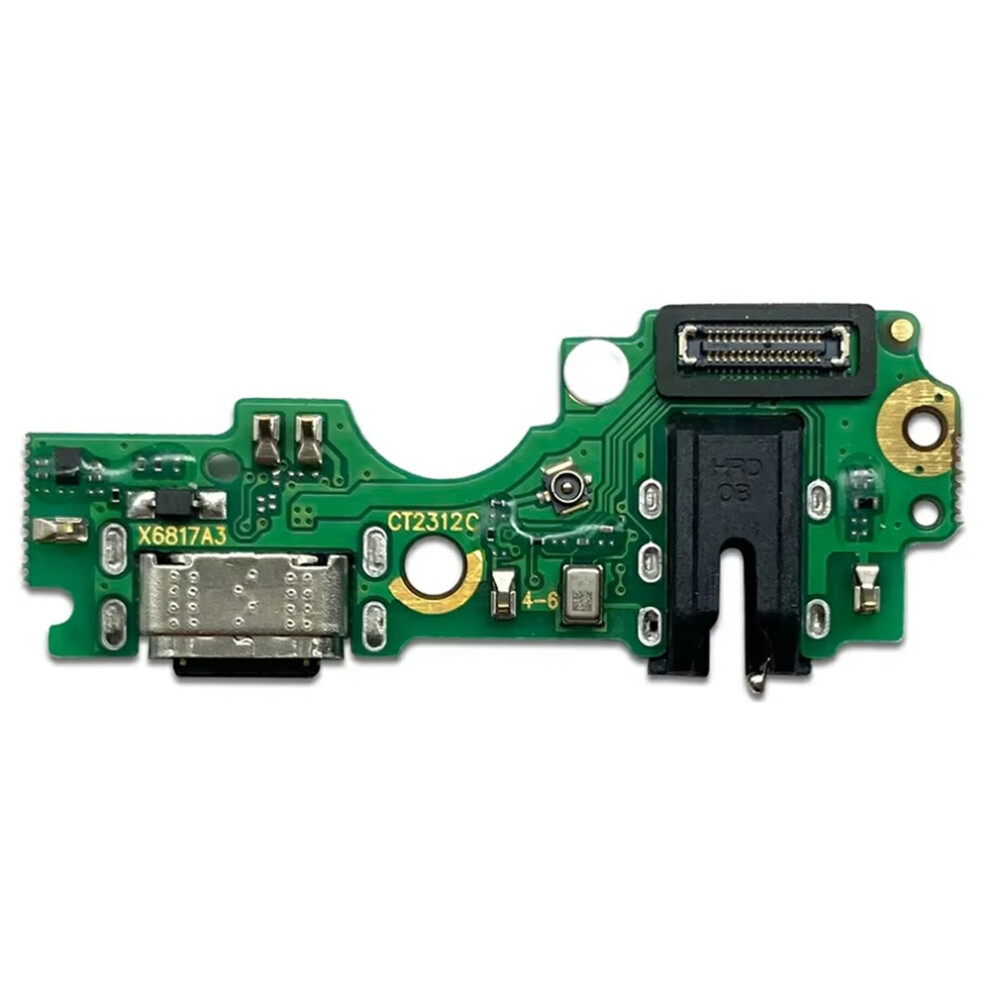 For Infinix Hot 12 4G X6817 Dock Connector Charging Port Flex Cable Repair Part (Without Logo) 6914274238165