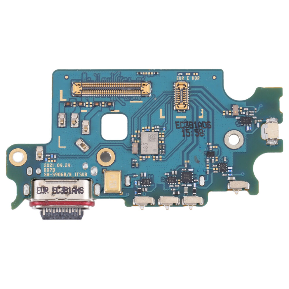 For Samsung Galaxy S22+ 5G S906b Oem Charging Port Flex Cable Replacement Part (Without Logo) 6914277446130