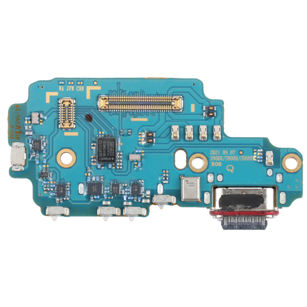 For Samsung Galaxy S22 Ultra 5G S908u Oem Charging Port Flex Cable Replacement Part (Without Logo) 6914276873845