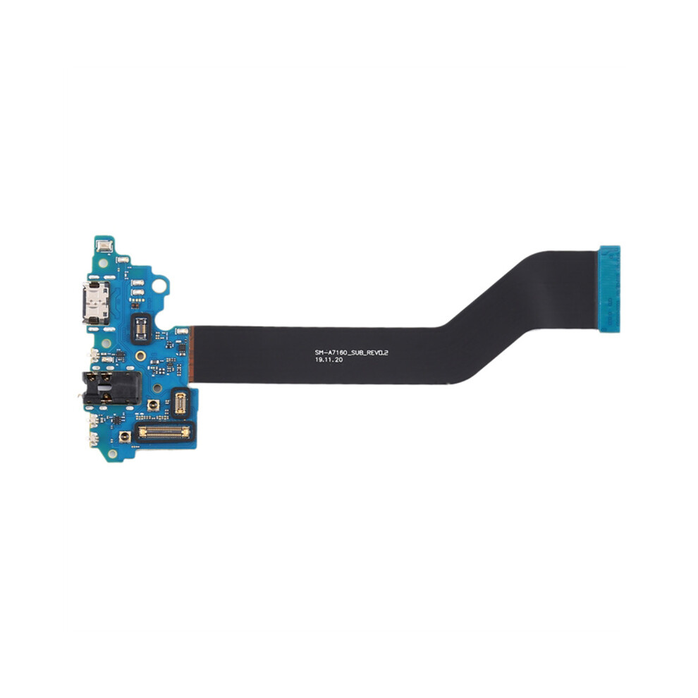 For Samsung Galaxy A71 5G Sm-A716u (Usa) Oem Dock Connector Charging Port Flex Cable Replacement Part (Without Logo) 6914277656676