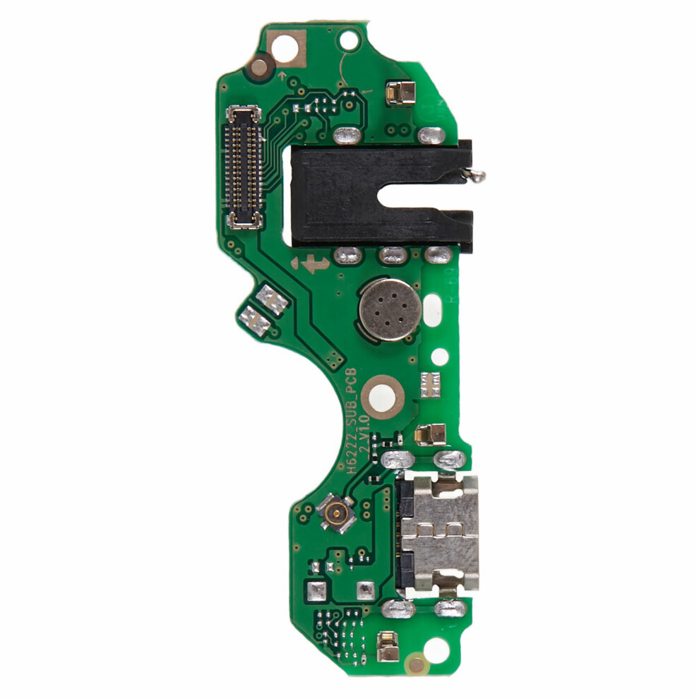 For Infinix Hot 12I 4G X665b X665 Dock Connector Charging Port Flex Cable Replacement Part (Without Logo) 6914279084958