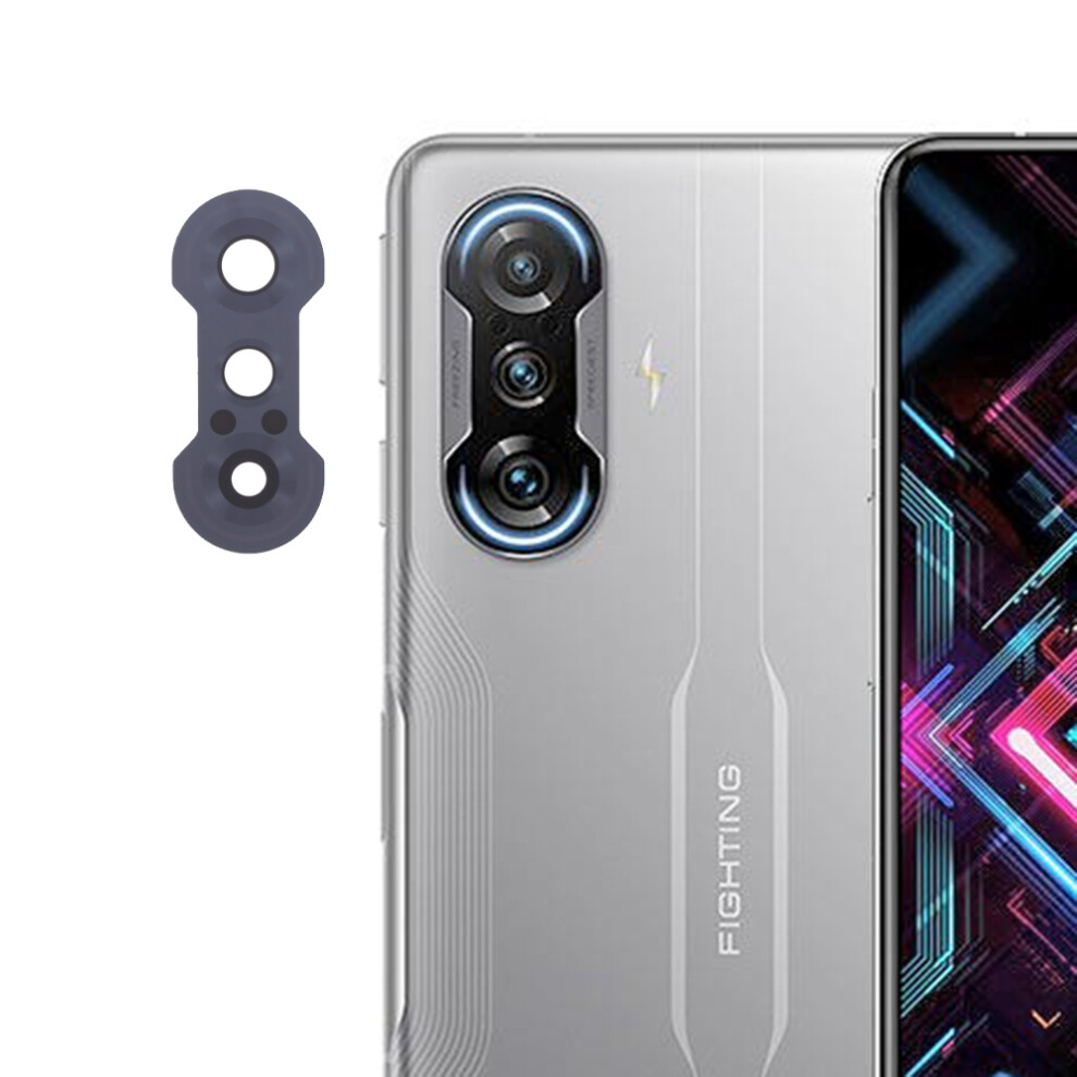 For Xiaomi Redmi K40 Gaming/Poco F3 Gt Rear Camera Lens Cover Replacement Part (Without Logo) 6914279446459