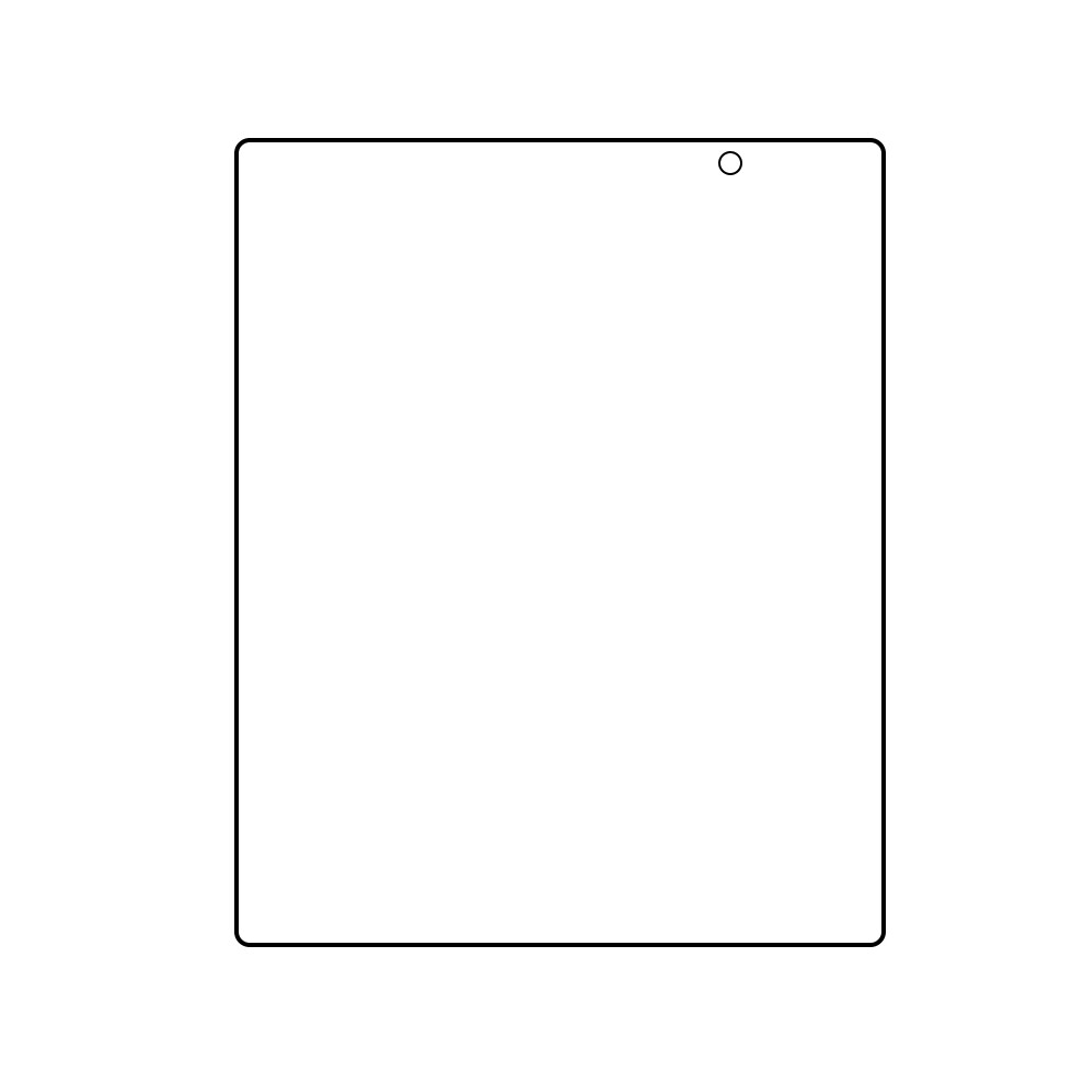 For Samsung Galaxy Z Fold2 5G F916 Oem Display Screen Outer Film Replacement Part (Without Logo) 6914275010432