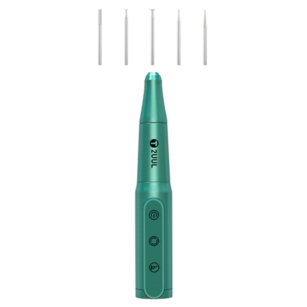 2Uul Da81 Rechargeable Grinding Pen For Phone Repair With 5 Tips,1200Mah Phone Repair Tool 6914274751626