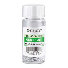 RELIFE RL-403B 25000Pcs/Bottle 183C Leaded Solder Balls 0.55mm BGA Rework Chip Repair Tool