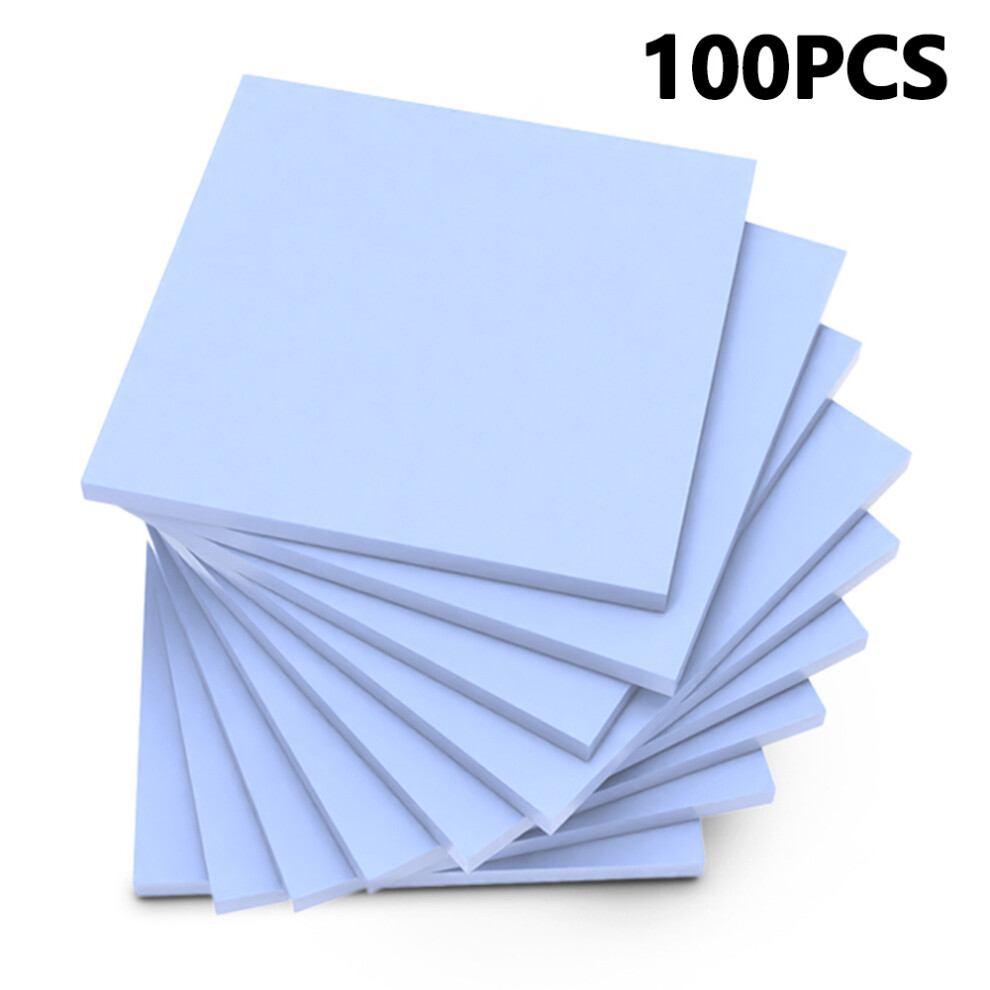 Relife Rl-098 100Pcs Insulating Thermal Silicone Sheet High Thermal Conductivity Non-Conductive Pad 6914270974968