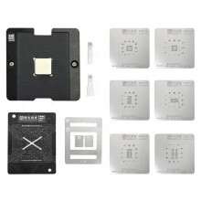 AMAOE Universal Repair Platform BGA Reballing Stencil Kit Chip Repair Tool for Phone/TV EMMC BGA 153 162 169 186 221 254
