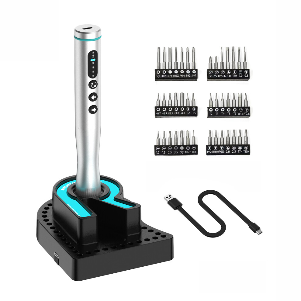 Rf4 Rf-Ed4s Electric Screwdriver Set With Charging Dock 4-Speed Adjustable For Tightening/Disassembly 6914277437060