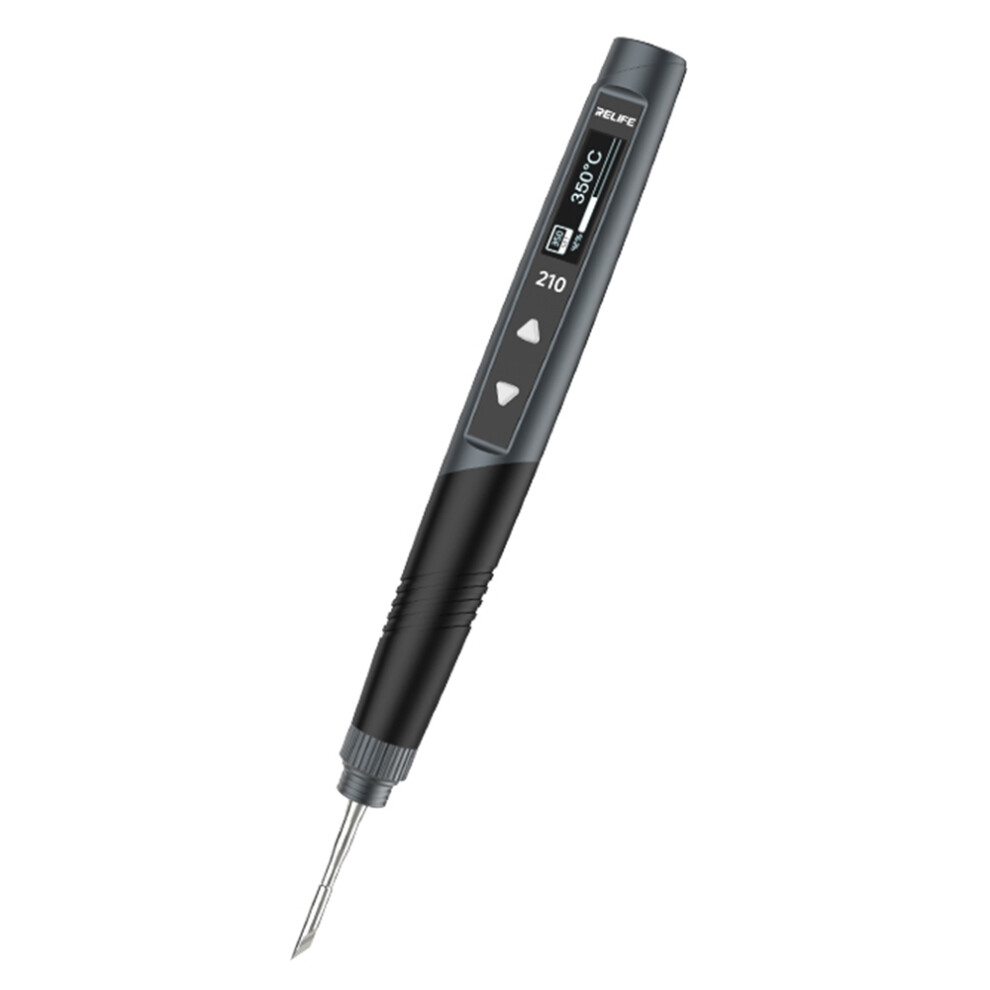 Relife Rl-210 Portable Soldering Iron With Oled Display Fast Heating For Electronic Devices 6914278904967