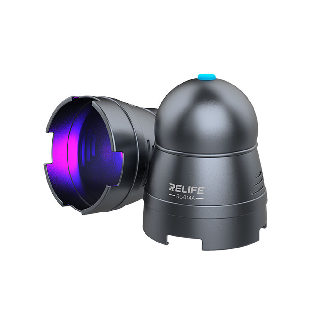 Relife Rl-014A Uv Glue Curing Lamp 3 Gears Automatic Timing Led Oil Glue Curing Tool Green 6914279112194