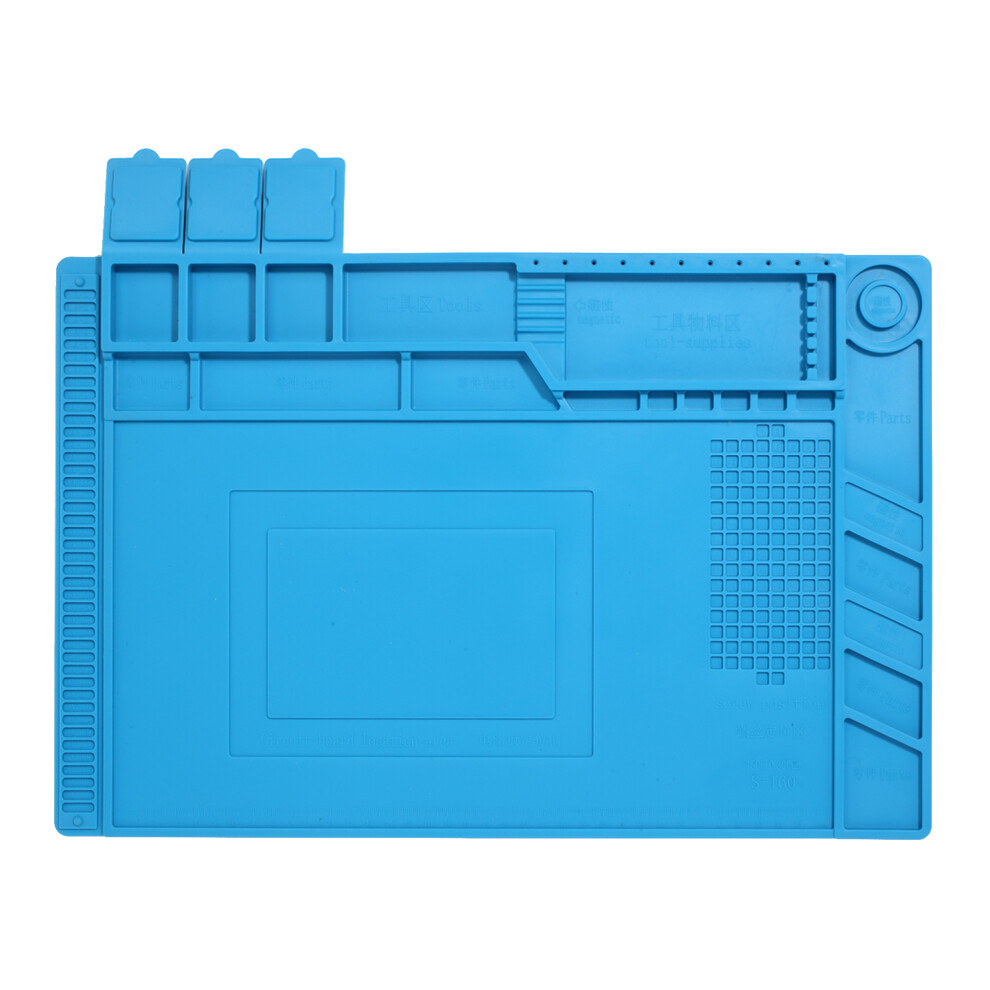 S-160 Magnetic Soldering Mat Heat Insulation Electronics Repair Magnetic Pad 6914271816540