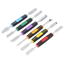6Pcs/Set Metal Crowbar Phone Laptop Tablet Screen Opening Glue Removal Pry Tools Kit