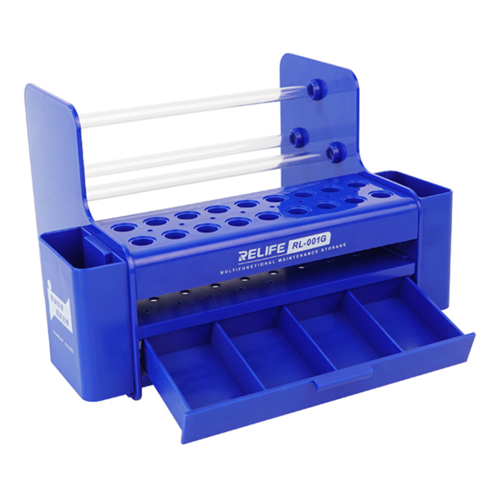 Relife Rl-001G Multifunctional Maintenance Storage Box Desktop Repairing Tools Storage Rack 6914273609812