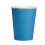 20 Paper Cups (9oz) - Plain Solid Colours Birthday Catering(blue) 2