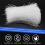 Plastic Packing Fasten String Cable Cord Loop Tie 18cm 1000pcs Transparent color 7