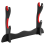 Support pour épée Katana Samurai à 2 niveaux, support noir, support de présentation en coton rouge 3