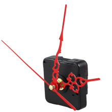Kit de réparation de mécanisme d'horloge murale à quartz noir de haute qualité