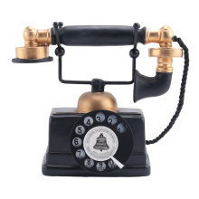 Industrielles Loft-Retro-Wählscheibentelefon-Modell, Handwerk, Dekoration, Geschäft, Café, Wohnzimmer, Schaufenster-Requisiten
